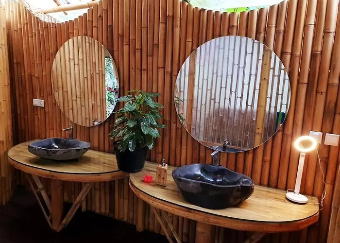 Eco Bamboo Island Bali - Bamboo House #1 Selat