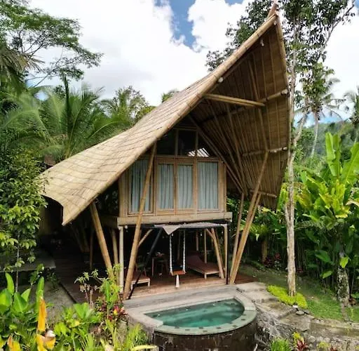 Eco Bamboo Island Bali - Bamboo House #1 * Selat